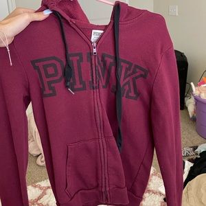 PINK ZIPPER JACKET